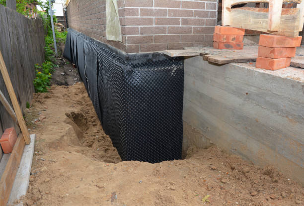 Happy homeowners after waterproofing job in Childersburg